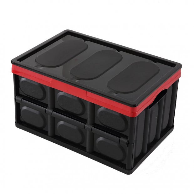 2pk 30L 43x30x23 Cm Collapsible Truck Storage Bins Image 2