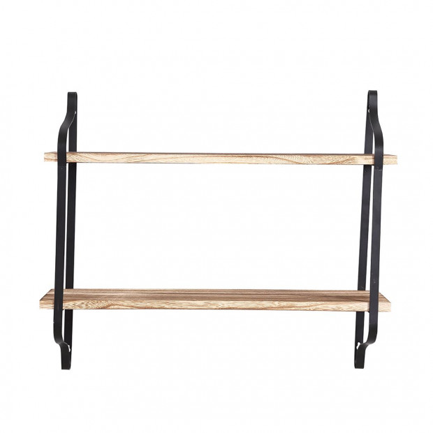 Rustic Floating Shelves Wall Mounted Image 7