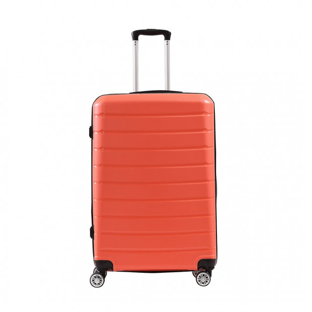 28’’ Expandable Luggage Coral Colour Image 2