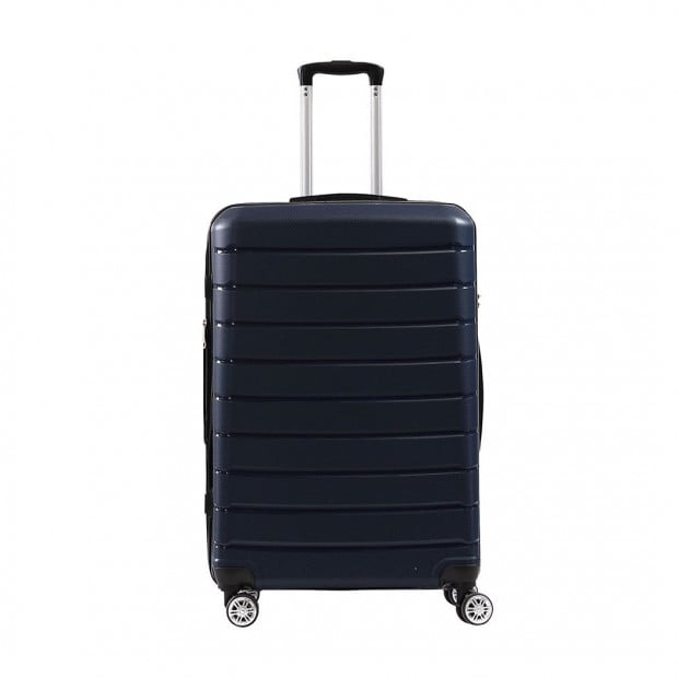 28 ’’ Expandable Luggage Navy Colour Image 2
