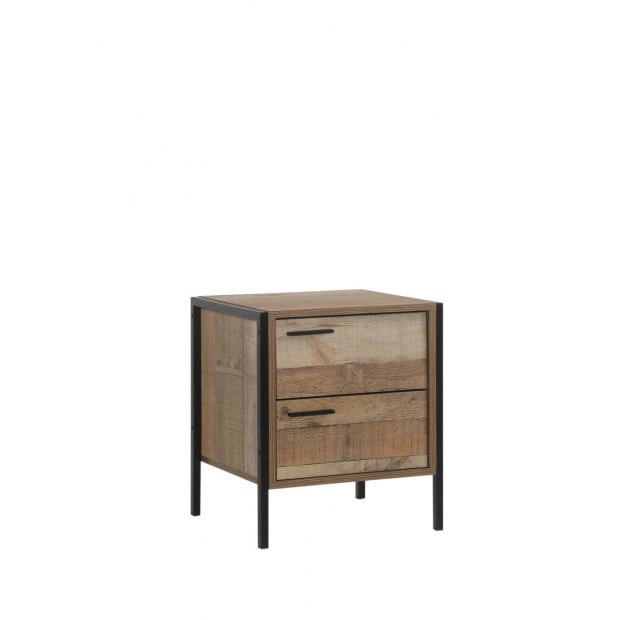 Mascot Bedside Table Oak Color