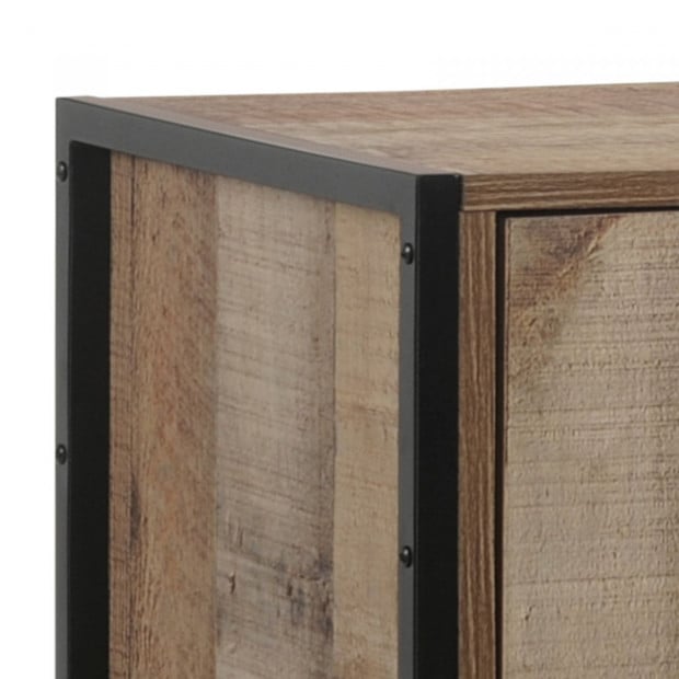 Mascot TV Cabinet Drawer Oak Colour Image 2