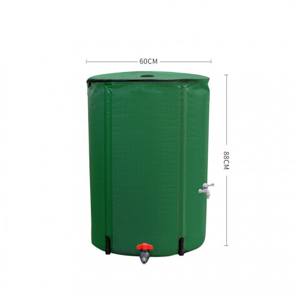 Water Tank Rain Storage Tanks Caravan Camping Hydroponic Aqua 250L Image 2
