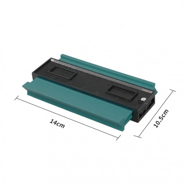 Blue Contour Gauge Duplicator Instant Template Tool Outline Ruler Image 3