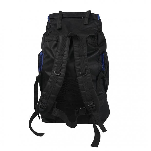 Blue 80L Large Waterproof Travel Backpack Outdoor Hiking Luggage Image 4
