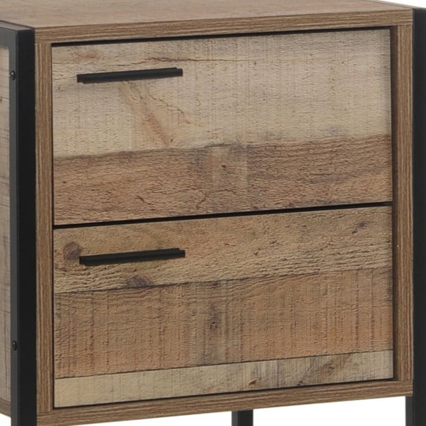 Mascot Bedside Table Oak Color Image 4