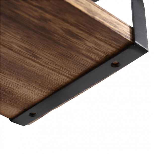 Floating Shelf Brackets Display Shelves Bookshelf Wall Mount Rack Image 4