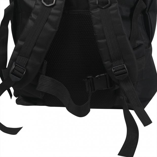 Black 80L Large Waterproof Travel Backpack Camping Hiking Luggage Image 4