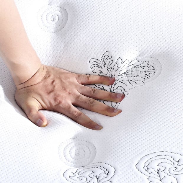 35CM Thickness Euro Top Egg Crate Foam Mattress in Queen Size Image 4