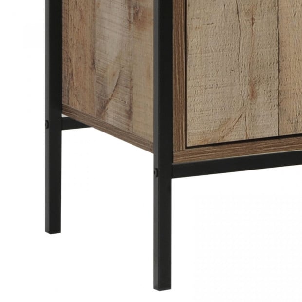 Mascot TV Cabinet Drawer Oak Colour Image 4