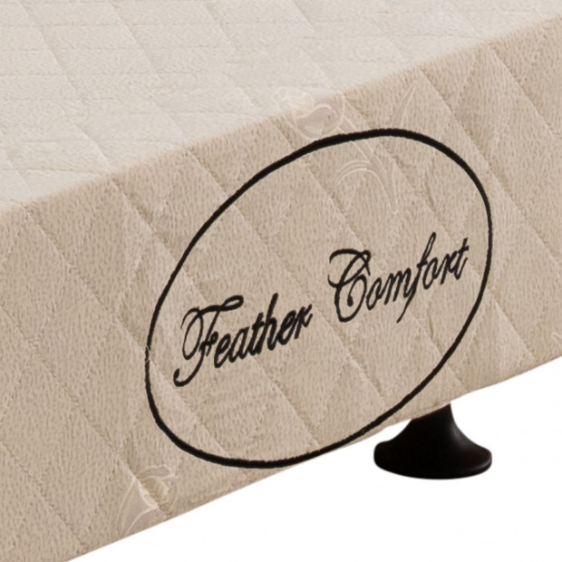 Mattress Base Queen Size Beige Image 5