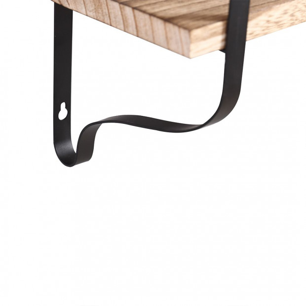 Rustic Floating Shelves Wall Mounted Image 10