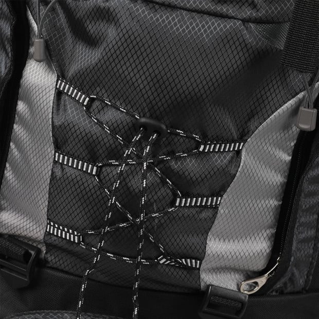 Black 80L Large Waterproof Travel Backpack Camping Hiking Luggage Image 5