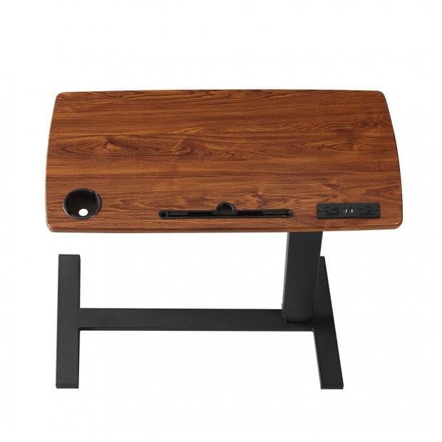 Adjustable Standing Desk Chargeable Office Computer Desktop Standup Image 5