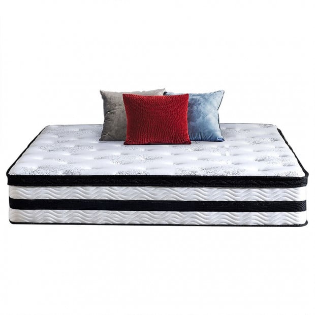 35CM Thickness Euro Top Egg Crate Foam Mattress in Queen Size Image 5