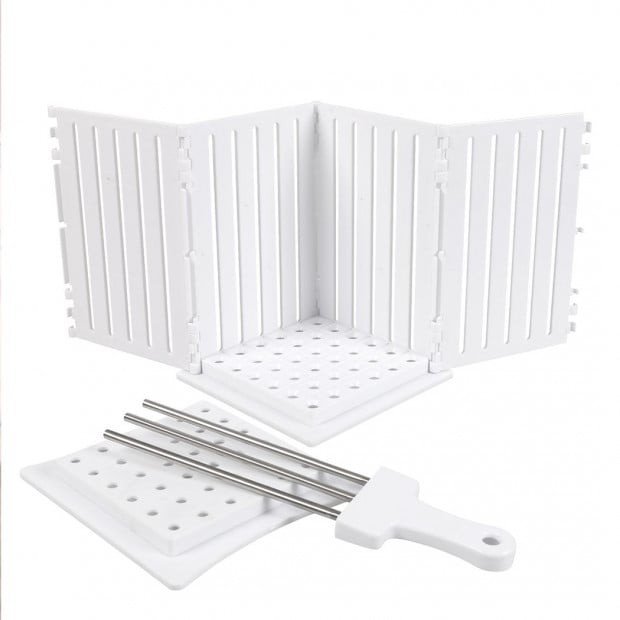 BBQ Grill 36 Hole Skewers Food Slicer Brochette Grill Kebab Maker Image 5