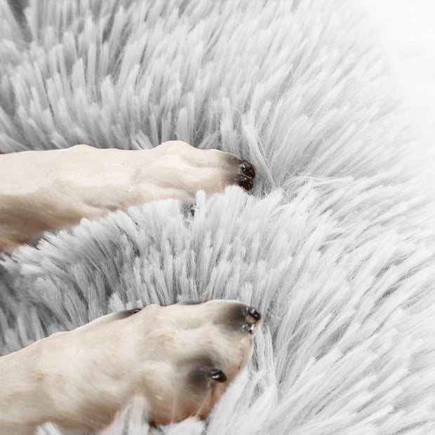 Pet Bed Dog Cat Beds Mattress Bedding Cushion Winter S Grey Image 5