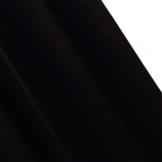 2x Blockout Curtains Panels 3 Layers Eyelet Room 132x213cm Black Image 5