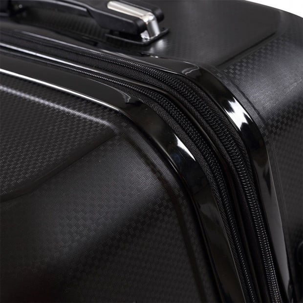 28’’  Expandable Luggage Black Colour Image 6