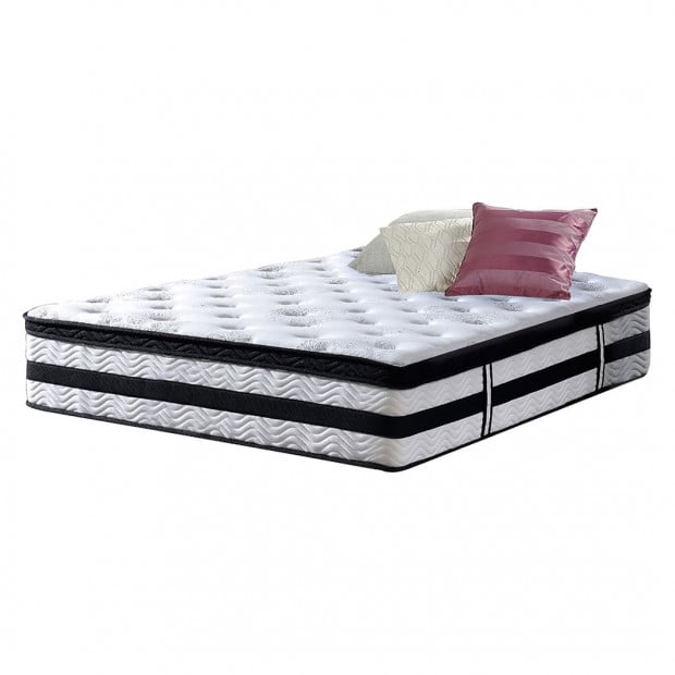 35CM Thickness Euro Top Egg Crate Foam Mattress in Queen Size Image 6