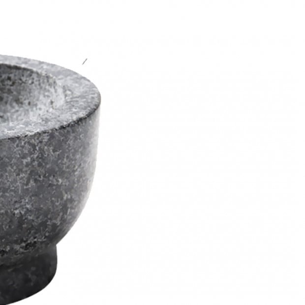 Solid Stone Food Preparation Granite Spice Herb Grinder Kitchen Tools Image 6