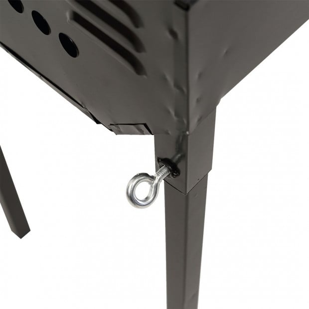 Foldable BBQ Charcoal Grill Protable Camping Barbecue Picnic Hibachi Image 7