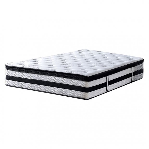 35CM Thickness Euro Top Egg Crate Foam Mattress in Queen Size Image 7