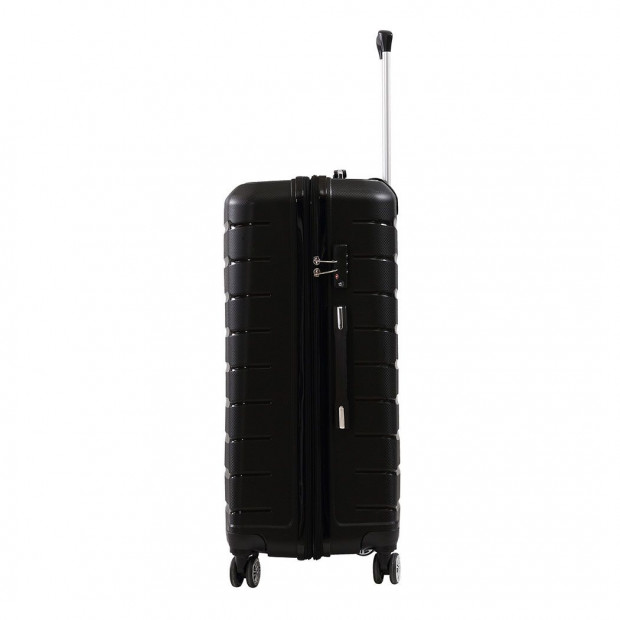 28’’  Expandable Luggage Black Colour Image 7