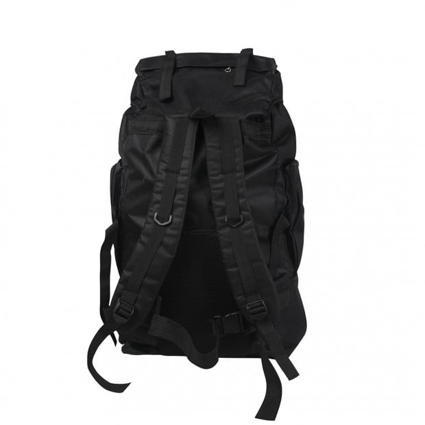 Black 80L Large Waterproof Travel Backpack Camping Hiking Luggage Image 7