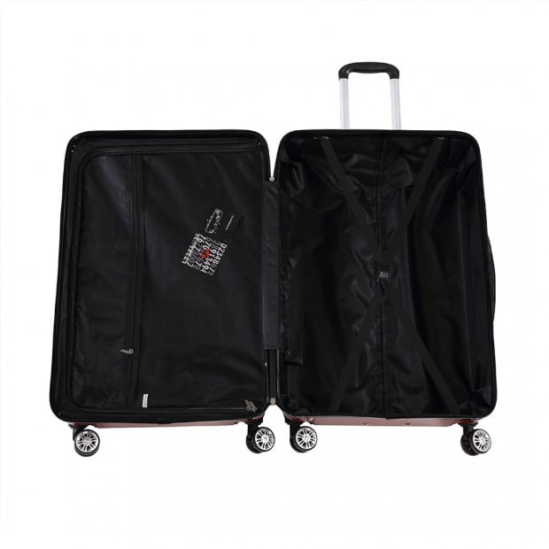 28’’ Expandable Luggage Coral Colour Image 7