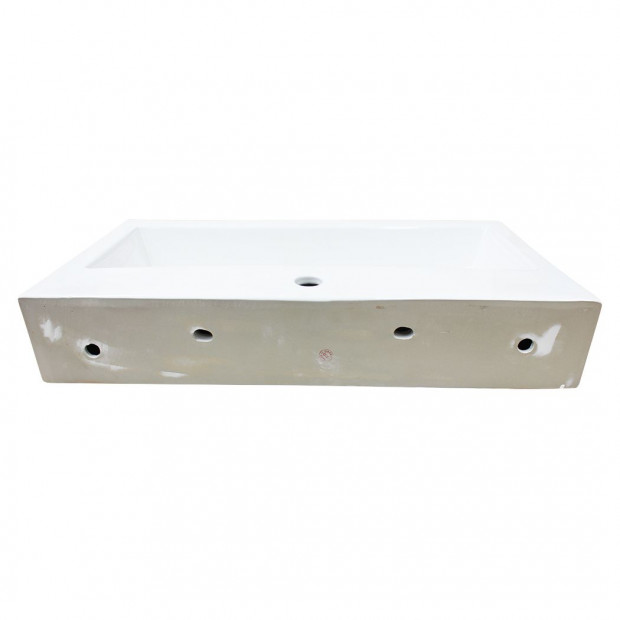 Aulic Square Shape Bathroom Sink Basin Image 7