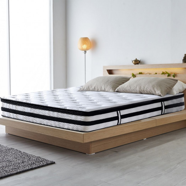 35CM Thickness Euro Top Egg Crate Foam Mattress in Queen Size Image 8