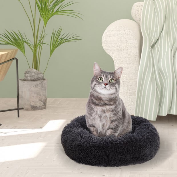 Pet Bed Dog Beds Mattress Cat Pad Mat Cushion Winter M Dark Grey Image 8