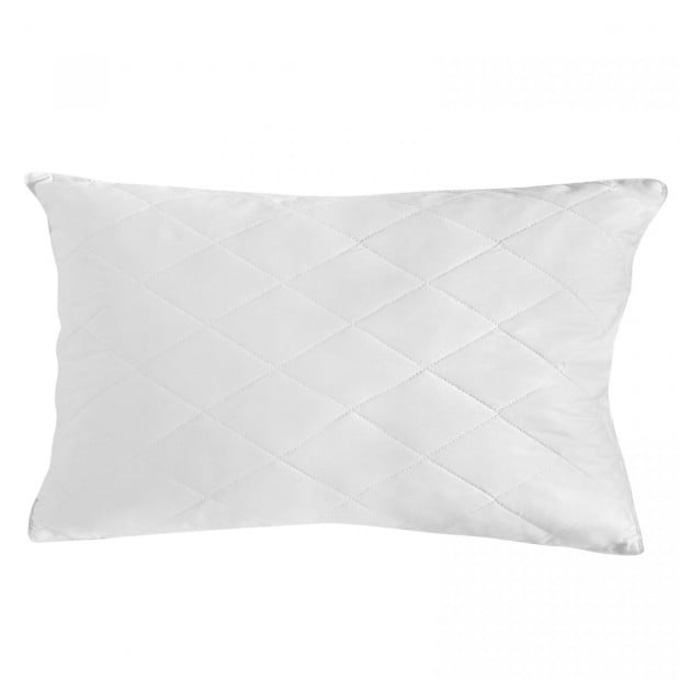 Luxury Bamboo Blend Quilted Pillow Twin Pack Image 4