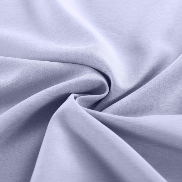 2000TC 6 Piece Bamboo Sheet & Quilt Cover Set Double Lilac Grey Image 5