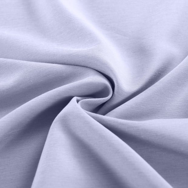 2000TC 6 Piece Bamboo Sheet & Quilt Cover Set King - Grey Image 5