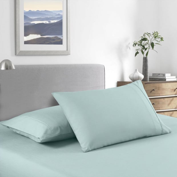 Casa Decor 2000 Thread Count Bamboo Cooling Sheet Set King Frost Image 2