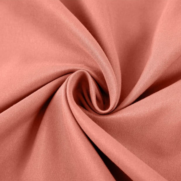 Casa Decor 2000 Thread Count Bamboo Cooling Sheet Set King Peach Image 4