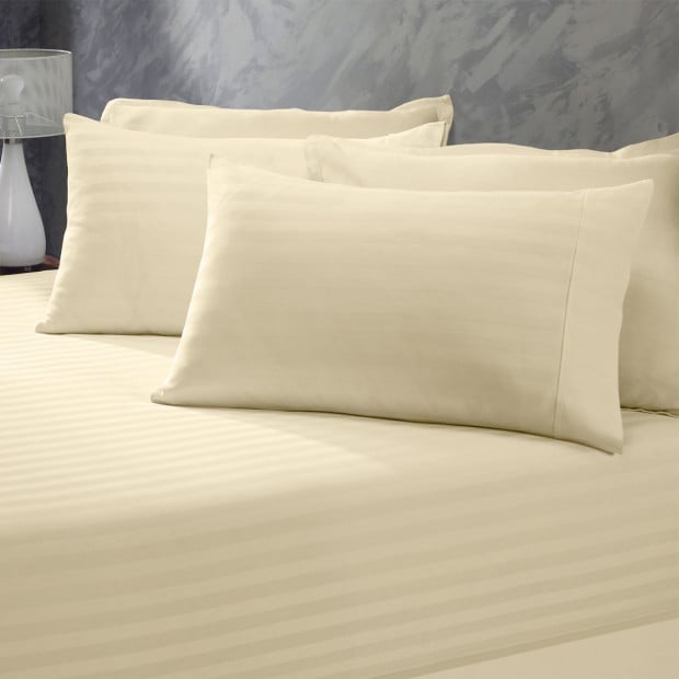1200 Thread Count 3 Piece Combo Set - Queen - Sand