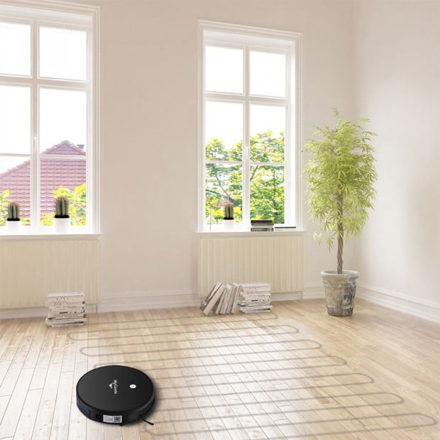 Robotic Vacuum Cleaner Carpet Floors Dry Wet Mopping Auto Robot Image 5
