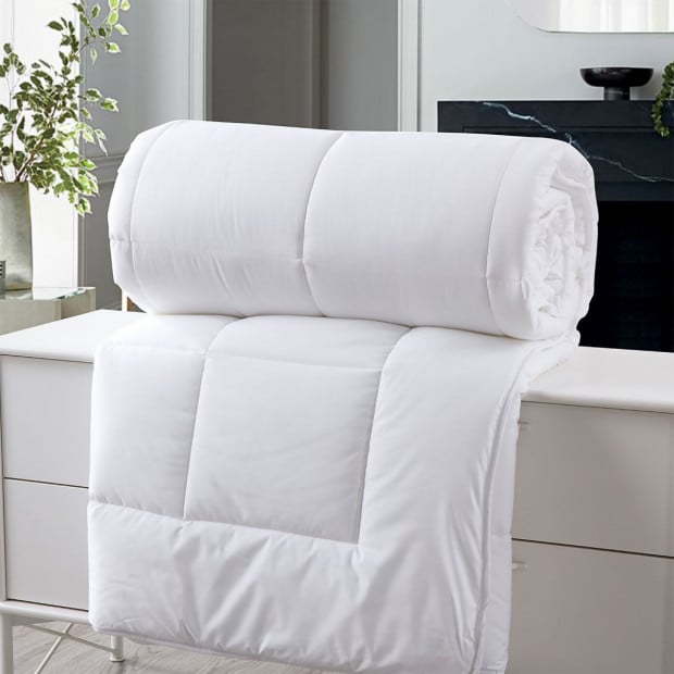 260GSM Deluxe Eco-Silk Touch Quilt Cover Super King Image 4