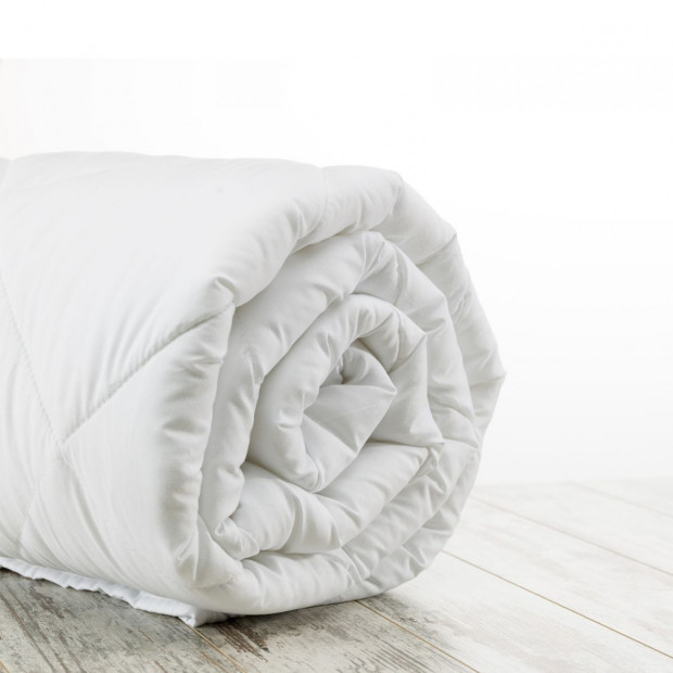Casa Decor Silk Touch Quilt 360GSM All Seasons Single - White Image 5