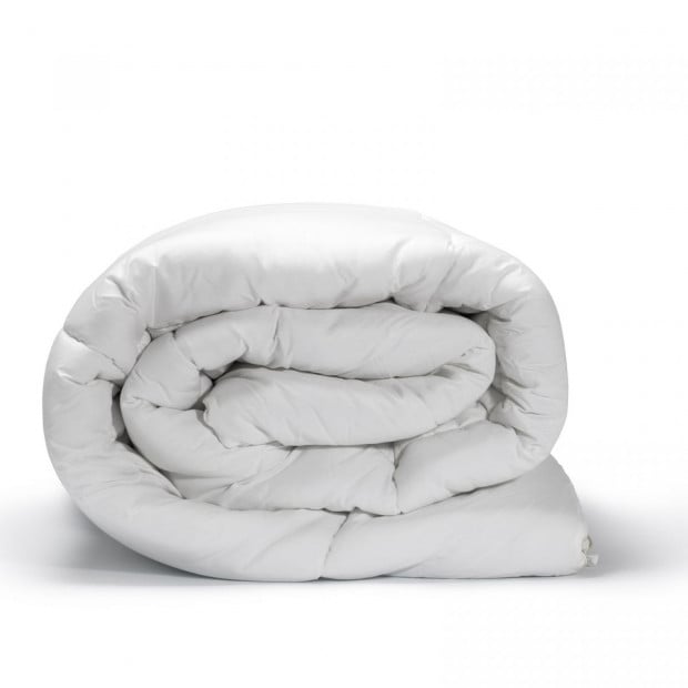 Casa Decor Silk Touch Quilt 360GSM All Seasons Single - White Image 7