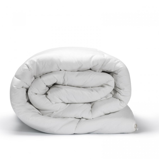 Casa Decor Silk Touch Quilt 360GSM All Seasons Antibacterial Hypoallergenic - Queen - White Image 7