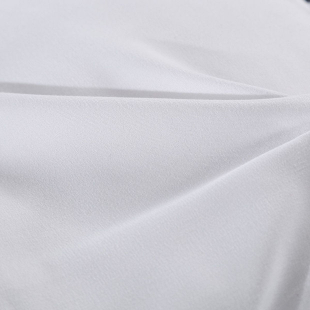 1000GSM Luxury Bamboo Fabric Gusset Mattress Topper Cover Double White Image 5