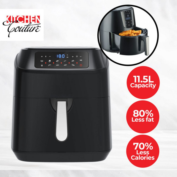 Kitchen Couture 11.5 Litre Air Fryer Multifunctional LCD Display Image 5