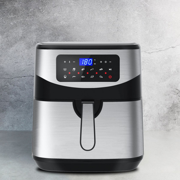 Kitchen Couture 12 Litre Air Fryer Multifunctional LCD Display Silver Image 12