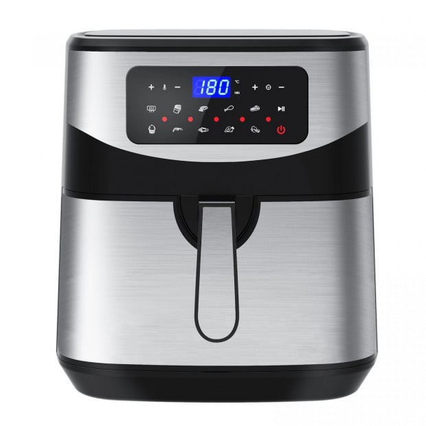 Kitchen Couture 12 Litre Air Fryer Multifunctional LCD Display Silver Image 7