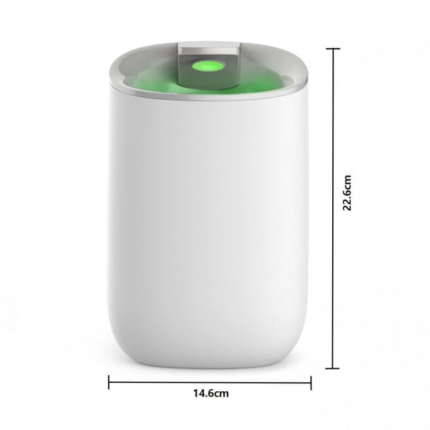 600ML Smart Touch X3 Dehumidifier Portable Electric Office Home White Image 3