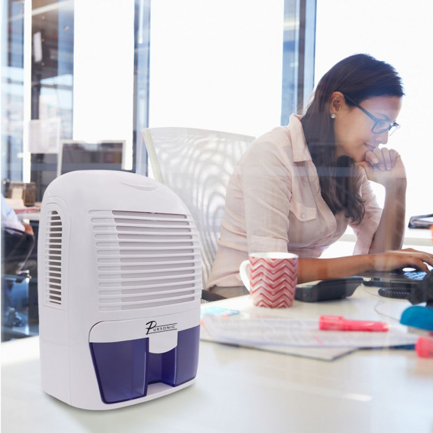 1500ML Clean Air Max Dehumidifier Portable Electric Office Home White Image 4